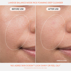 Balance Mode Rice Foaming Deep Cleanser