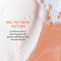 Balance Mode Rice Foaming Deep Cleanser