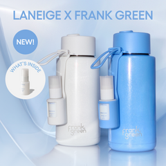 LANEIGE x frank green Water Bottle & Cream Skin Set